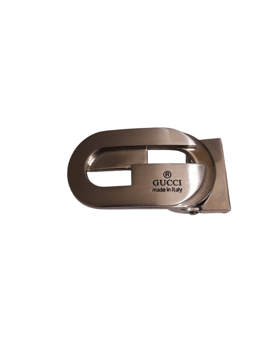 Authentic GUCCI Silver Belt Buckle